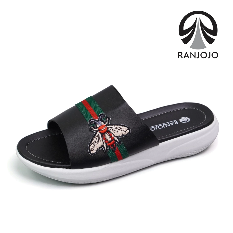 Product image Ranjojo - Sandal Wanita Original Ranjojo RJ10 Sendal Wanita terbaru Slop 37 HITAM