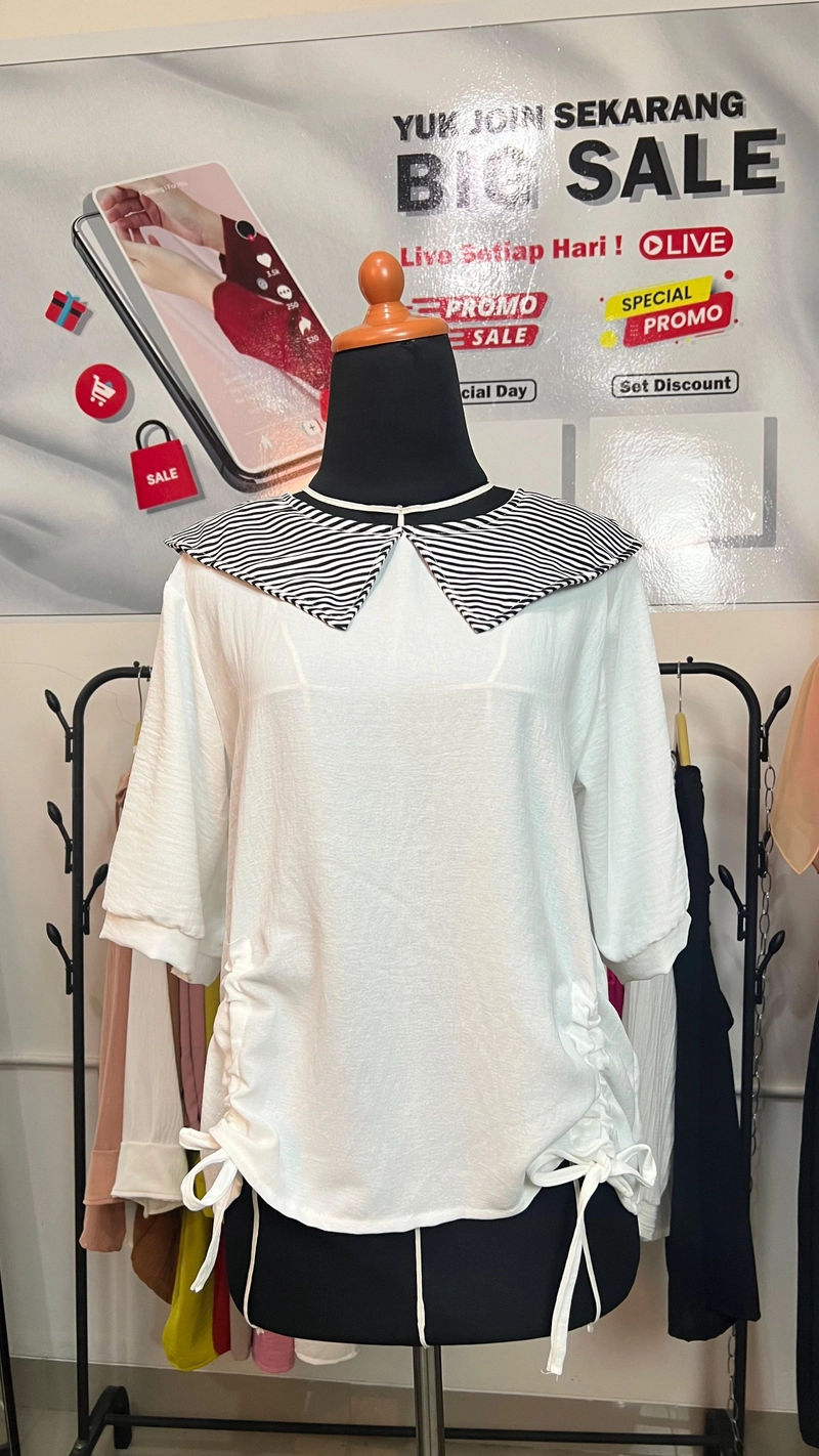 Product image Sseolshop - Diana Baju Atasan Wanita Terbaru M BW