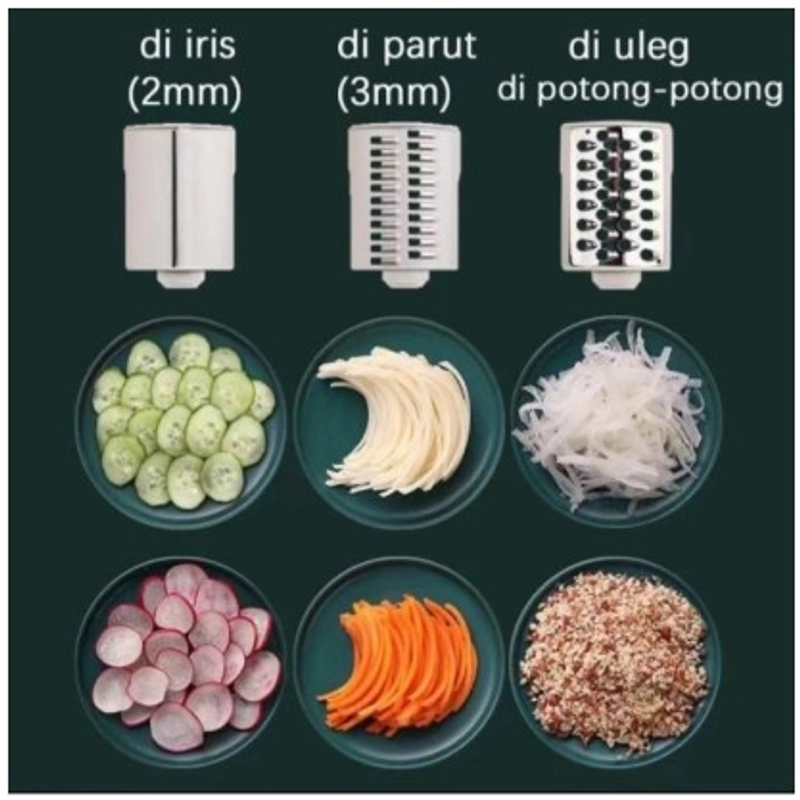 Product image UTAMAMEGA - Alat Pemotong Sayur Dan Buah Serbaguna Type OM-6404