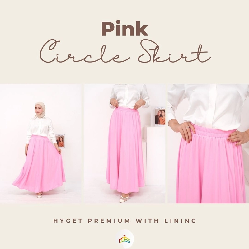 Product image Modesee - Circle Skirt Allsize Pink