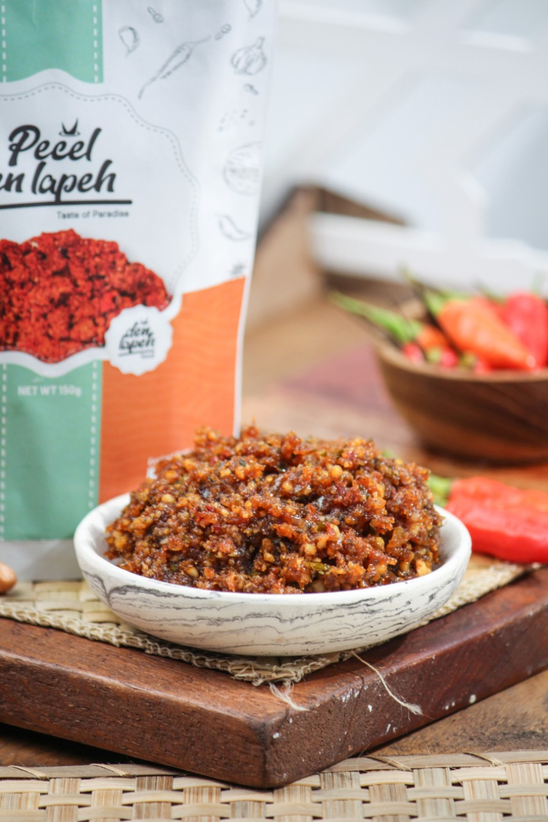 Product image Rendang Den Lapeh - Bumbu Pecel Sambel Pecel Khas Madiun Asli Bumbu Kacang Instan Premium 130 Bumbu pecel