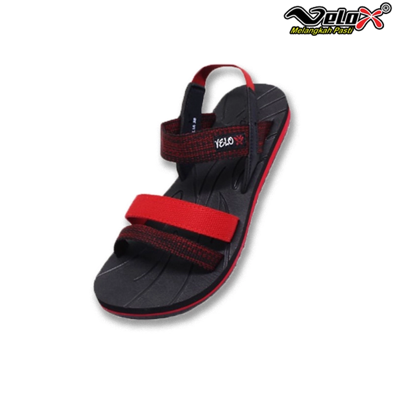 Product image Eagle - Sandal VELO Wanita ATHALIA 36 Hitam Merah