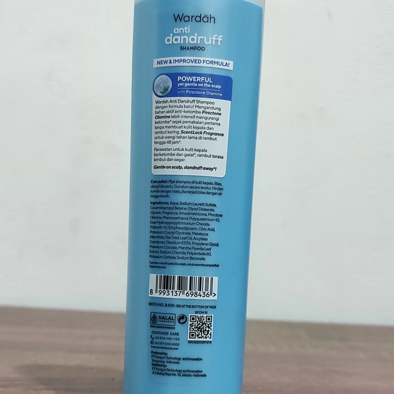 Product image SUPLAI SHOP - Shampoo Anti Ketombe Wardah Shampoo Hijab 160 ml Anti Dandruff