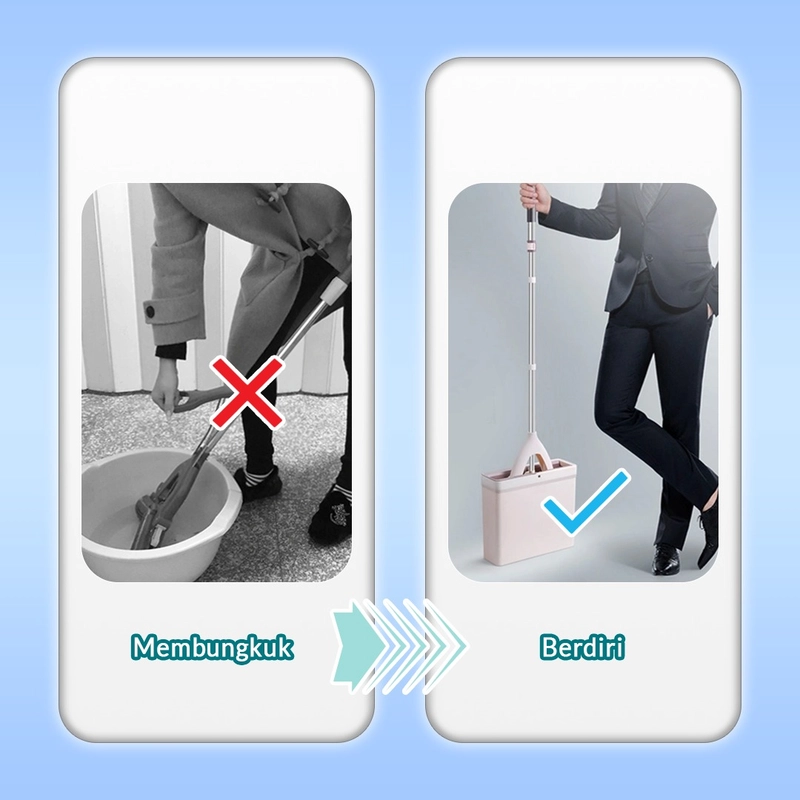 Product image CRIO - Crio Magic MOP PVA Alat Pel Praktis Kain Kanebo 37 x 33 x 15 / 2,3kg Krem Ungu