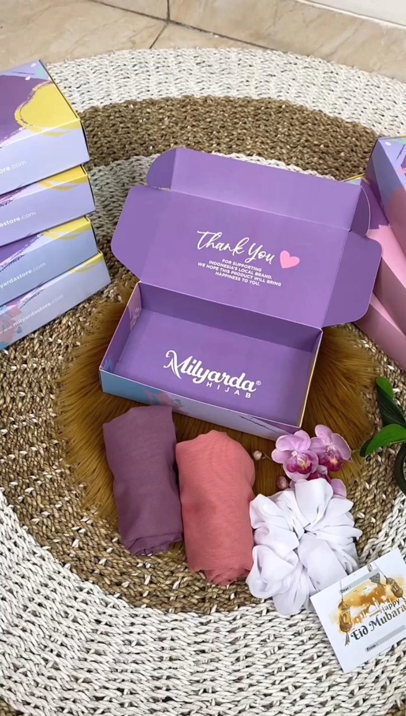 Product image Milyarda Hijab Official - Box Milyarda Box Box + Kartu Ucapan