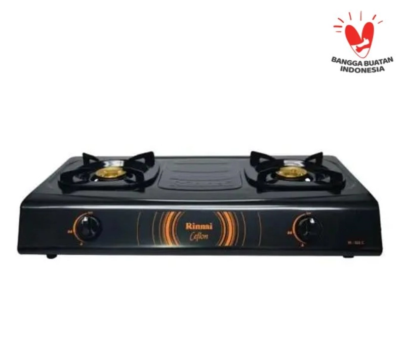 Product image UTAMAMEGA - Kompor Gas 2 Tungku Rinnai RI-522C Rinnai Type RI-522C