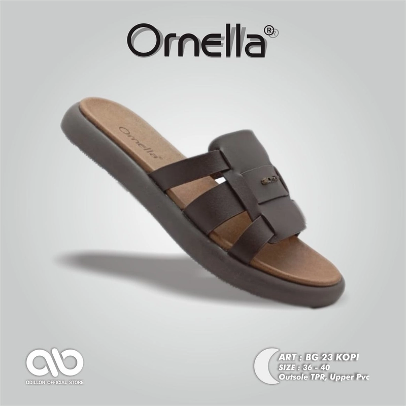 Product image Odillon - Ornella - BG 23 / Sandal Slip On Wanita 36 COFFEE