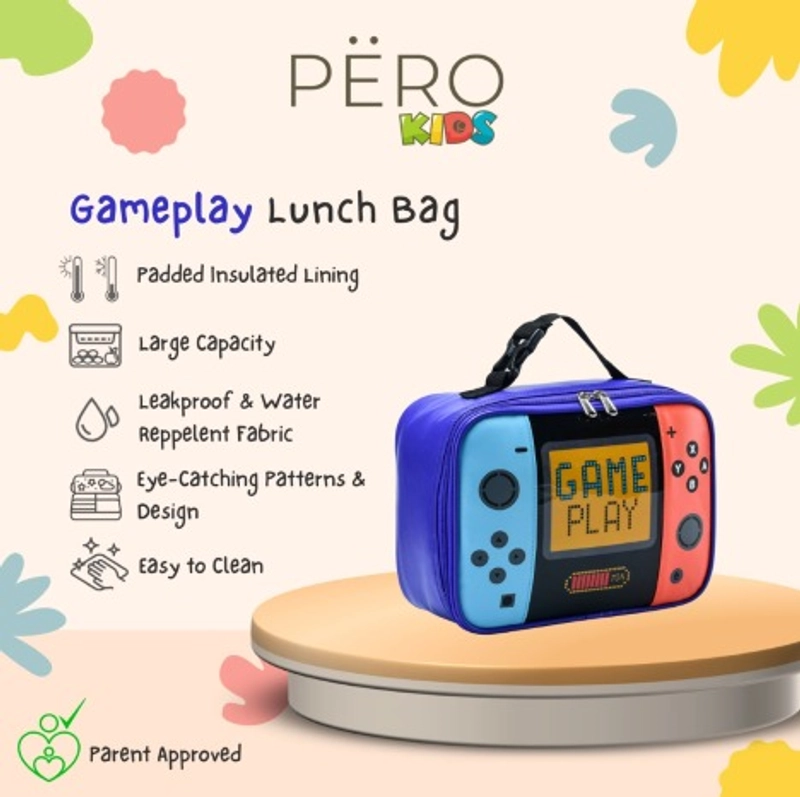 Product image Pero Indonesia - Pero Kids Lunch Bag Tas Bekal Makanan Game Play Lunch Bag
