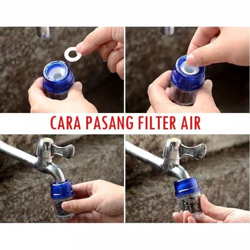 Product image KAHASIL - Sambungan Filter Saringan Penyaring Keran Kran Air KMJ012 KMJ012 RANDOM