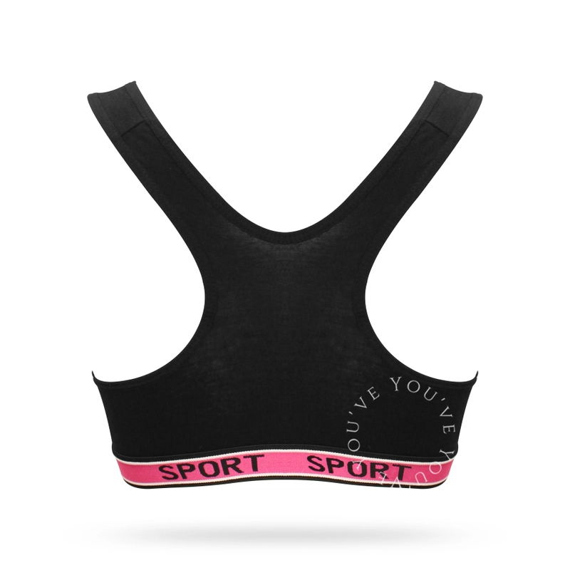 Product image Youhave - Youve Bra Be Ha BH Sport Pakaian Dalam Wanita Tanpa Kawat BH Tipis 111 34 BLACK