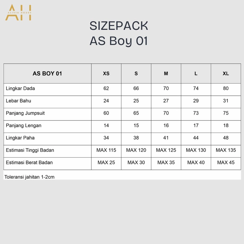 Product image Alivia House - Alivia Swimwear AS Boy 01 Baju renang anak laki laki swimwear anak laki laki XS Black