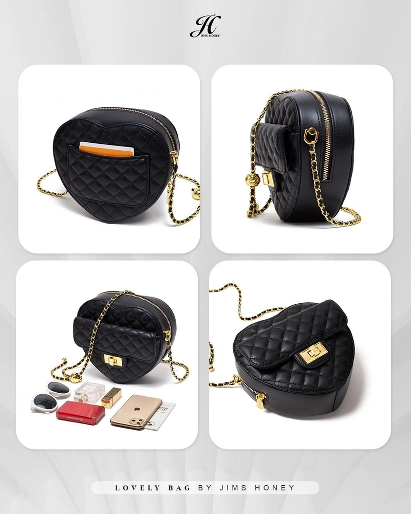 Product image Jims Honey Cianjur - LOVELY BAG 620 Gr BLACK