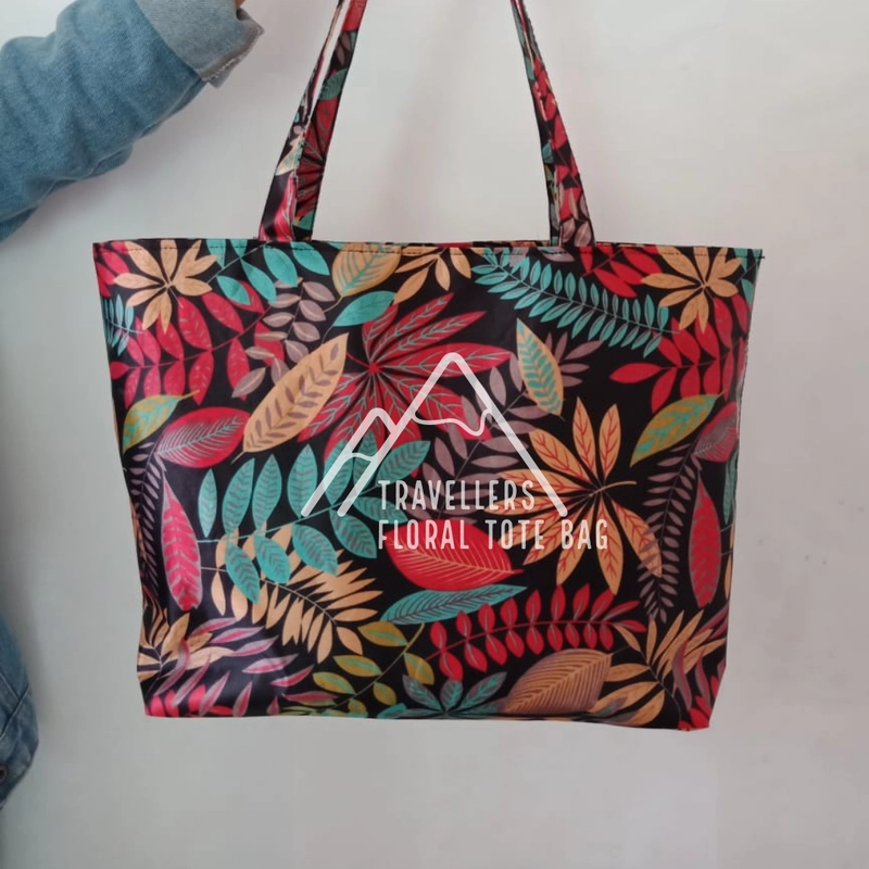 Product image Travellers - Floral Tote Bag Tas Wanita Tote Bag Kode T-01