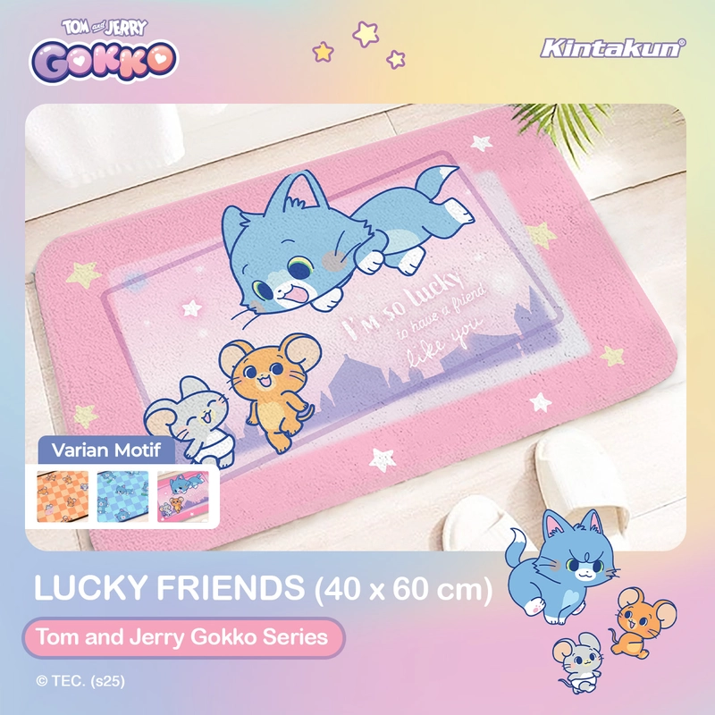 Product image Kintakun - Kintakun Tom And Jerry Gokko Series Keset 40 x 60 / 120 - Multivariant 40 x 120 Lucky Friends