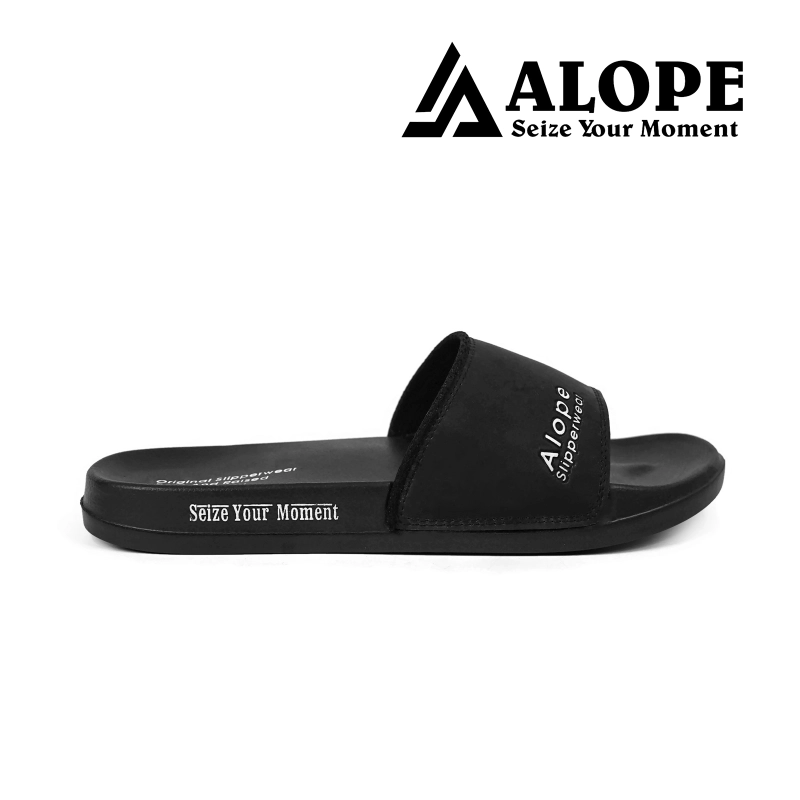 Product image ALOPE OFFICIAL - ALOPE - BUY 1 GET 1 SANDAL SELOP HUGO PRIA WANITA 39 HITAM