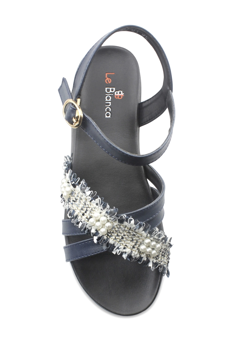 Product image Lebianca - Le Bianca ALY 22-01 Sepatu Sendal Wanita flat sandal 36 Biru Tua