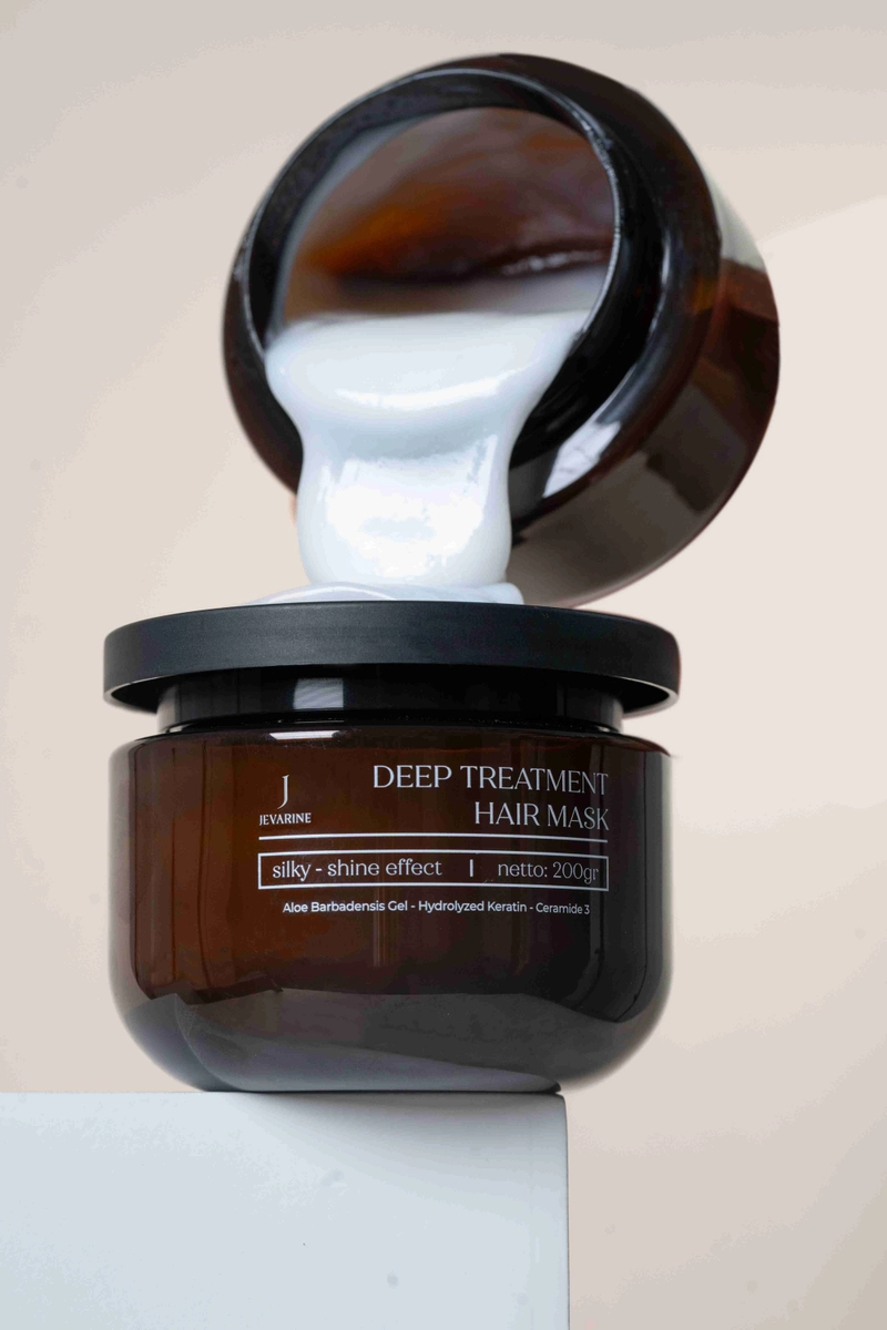 Product image Jevarine - Deep Treatment Hair Mask 200gr Coklat