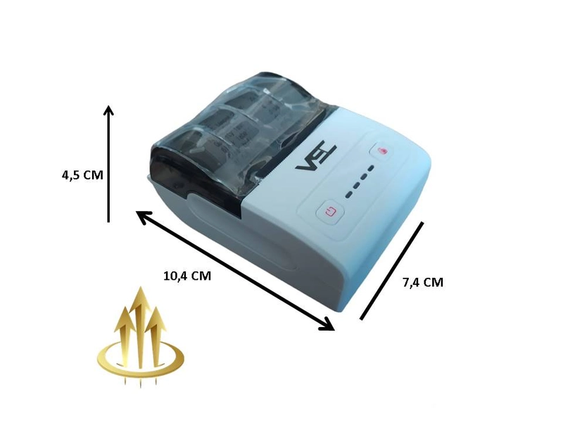 Product image TWINS STATIONERY - PRINTER THERMAL BLUETOOTH 58 MM MP-58C PUTIH