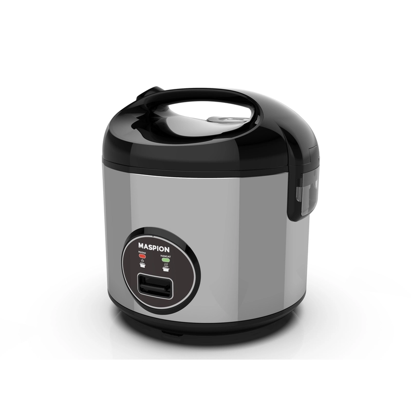 Product image Magic COM [Rice Cooker] Maspion MRJ1898 3In1 Masak-Hangat-Kukus Panci Stainless kapasitas 1.8L