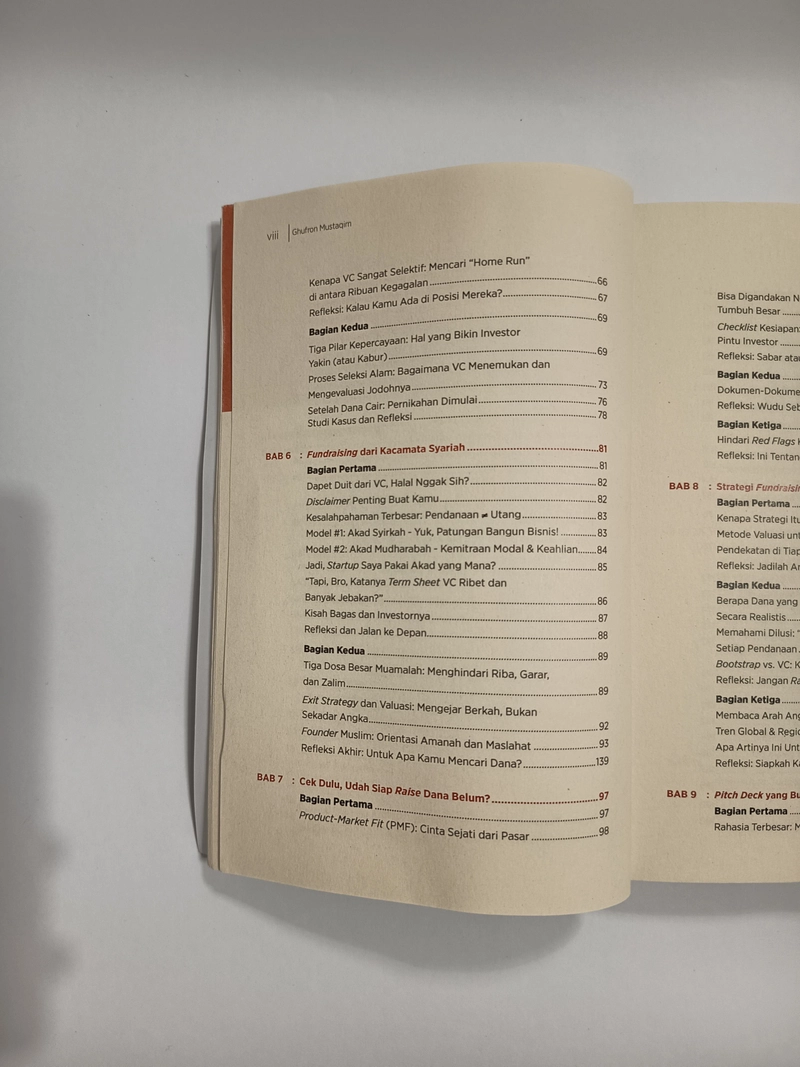 Product image Serikat Usaha Muhammadiyah Official - Buku Muslim Entrepreneurs Guide To Venture Capital Fundraising 400 Merah