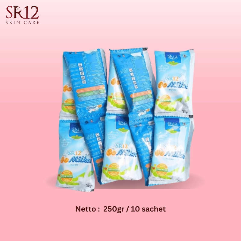 Product image SR12 Jawa Barat - SR12 Gomilku Susu Kambing Etawa Dilengkapi Daun Kelor Madu Ikan Gabus Untuk Kesehatan Tubuh Sachet 1 renteng (10 sachet original