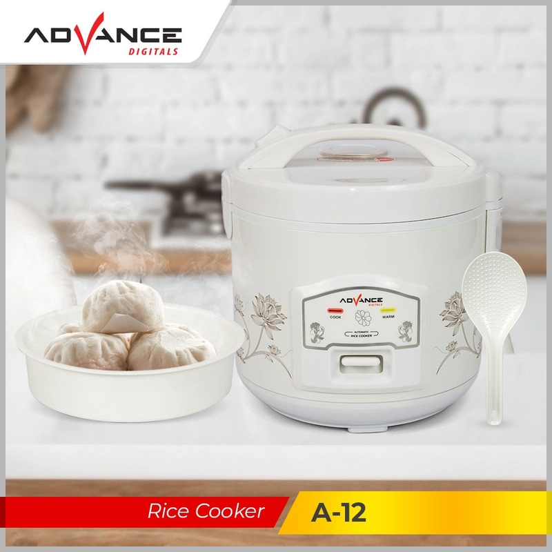 Product image Advance Digitals Indonesia - Rice Cooker Mini A-12 Penanak Nasi Serbaguna 3in1 Listrik Gratis S 1.2 Liter Default