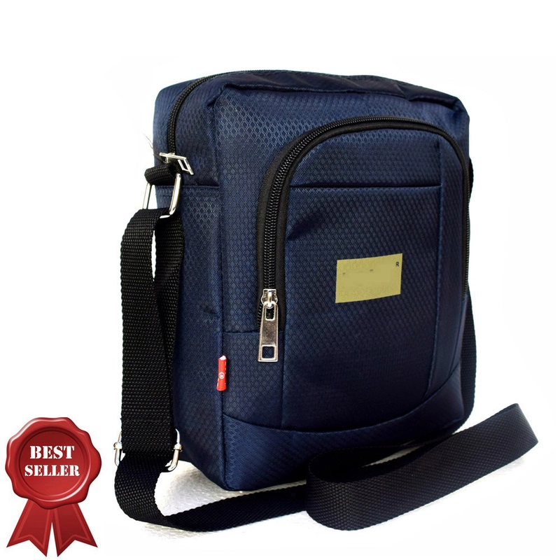 Product image Lanc Fashion - Tas Bahu Pria Selempang Raizo Nylon Grafity Slim Model New WARNA NAVY