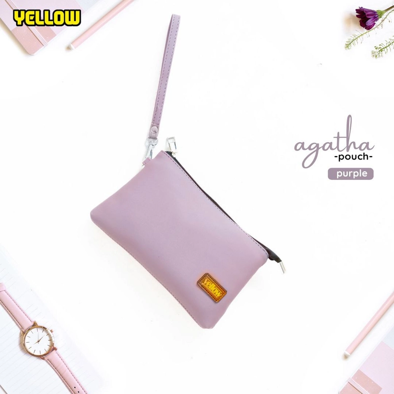 Product image Fashopid - YELLOW POUCH WANITA AGATHA READY ALL PURPLE