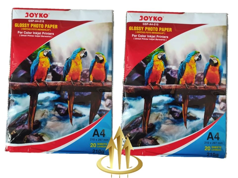 Product image TWINS STATIONERY - Kertas Foto A4 210 Gram Joyko Glossy Photo Paper A4-210 Glossy