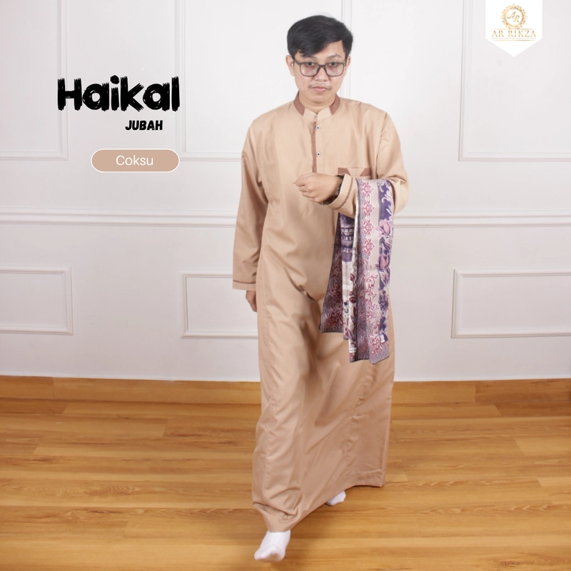 Product image Arrikza - JUBAH DEWASA LAKI LAKI HAIKAL (COKSU) XS COKSU