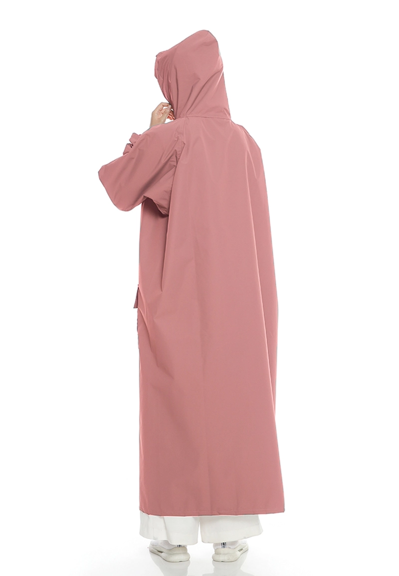Product image Atva Bags - Atva Bags - Jas Hujan Hijab Varsha Series Dusty Pink All Size Dusty Pink