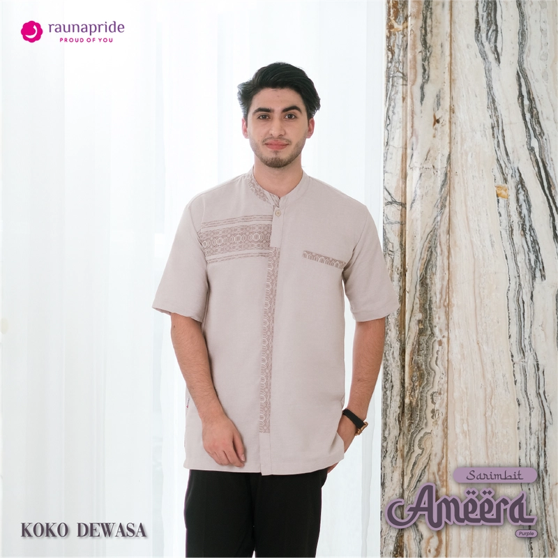 Product image RAUNAPRIDE OFFICIAL - SARIMBIT AMEERA - PURPLE S KOKO DEWASA