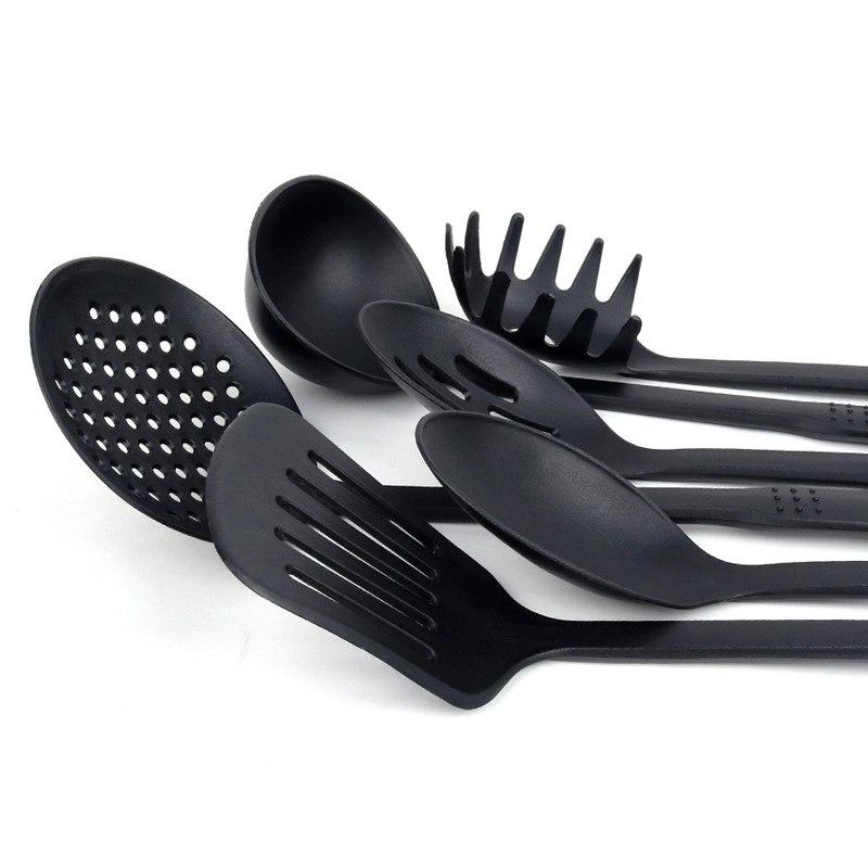 Product image KAHASIL - 6IN1 Spatula Set Sodet Sutil Peralatan Alat Masak Utensil Kitchen Tools KMJ010 HITAM