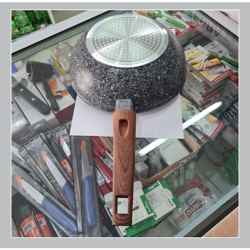 Product image Toko Mawar - Wajan Wok 2.100 Gr Hitam