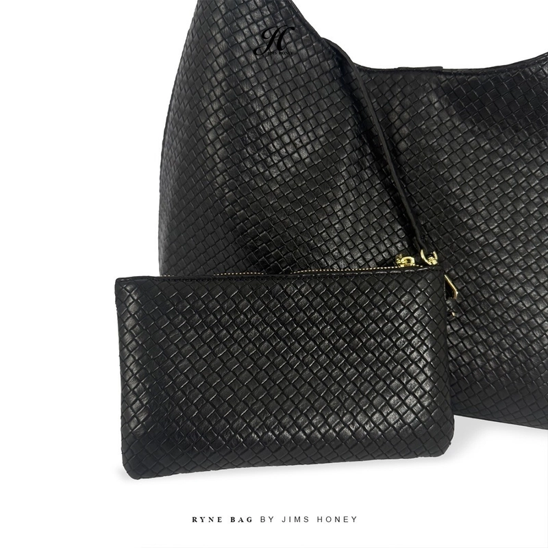 Product image JIMSHONEY SUKABUMI - Ryne Bag - Tas Tangan Wanita TSB005 BLACK