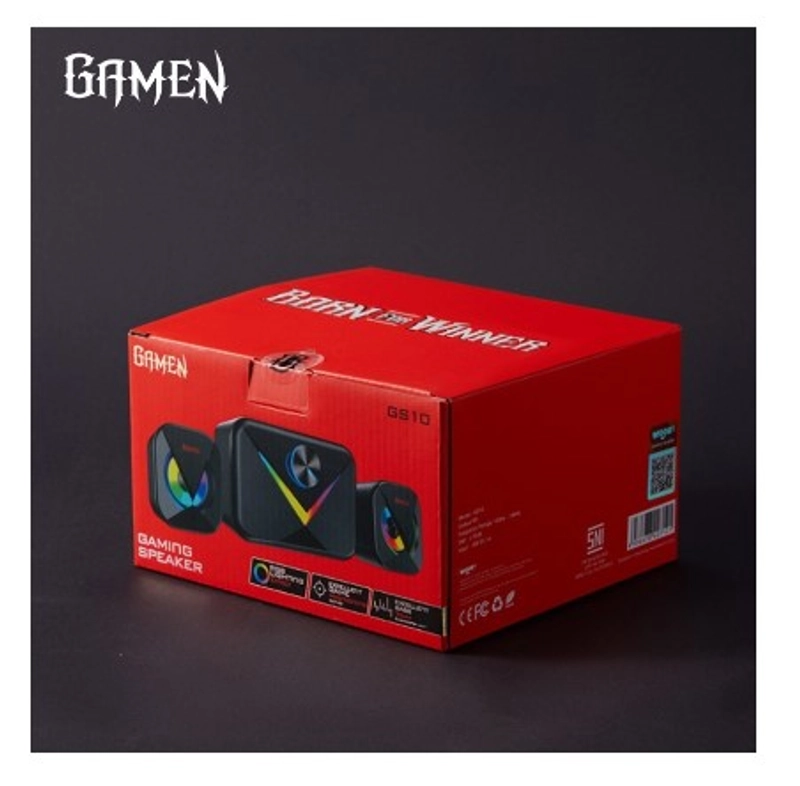 Product image UTAMAMEGA - Speaker Gamen Multimedia Gaming GS10 Subwoofer with RGB Lights Type GS10