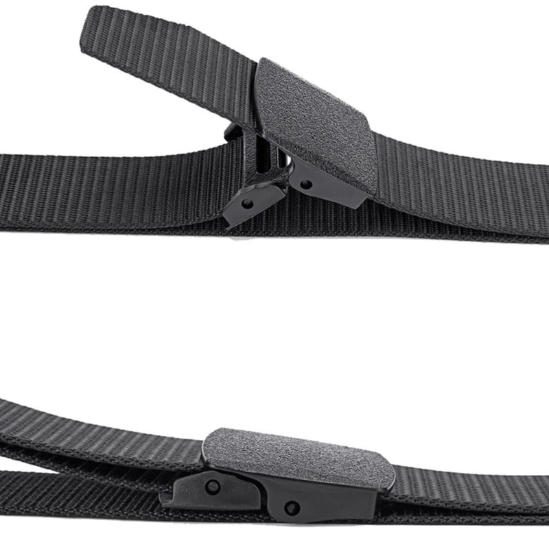 Product image KAHASIL - Ikat Pinggang Sabuk Gesper Pria Nylon Kanvas Anti Metal Detector Panjang 120cm KHBELT05 all variant BIRU