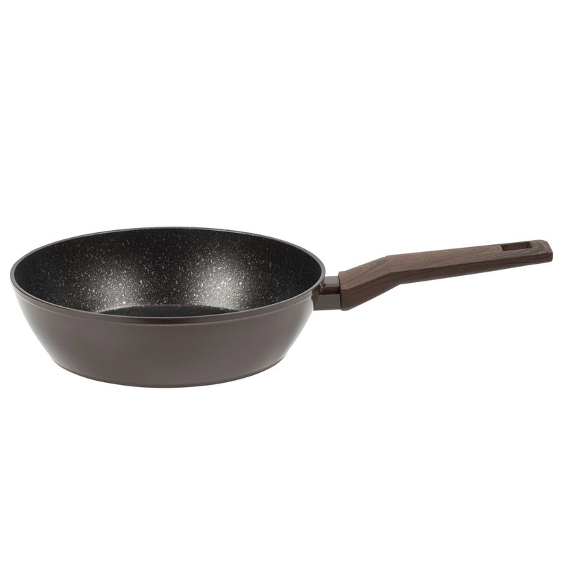 Product image KJU - RESTO ALUMINIUM FRYPAN - CARINA - 24CM 24cm Coklat