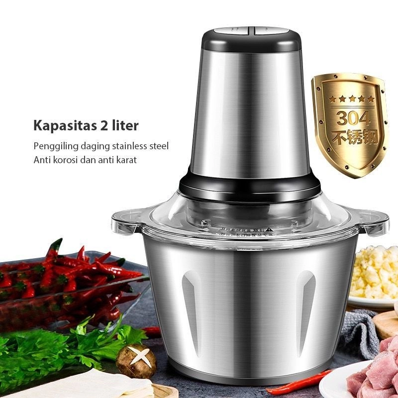 Product image Toko Mawar - BLENDER DAGING STAINLESS MEAT GRINDER SERBAGUNA 1100gr Random