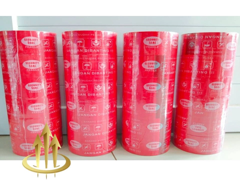 Product image TWINS STATIONERY - Lakban Fragile Merah 48 mm x 90 yard 48 mm x 90 Yard Merah