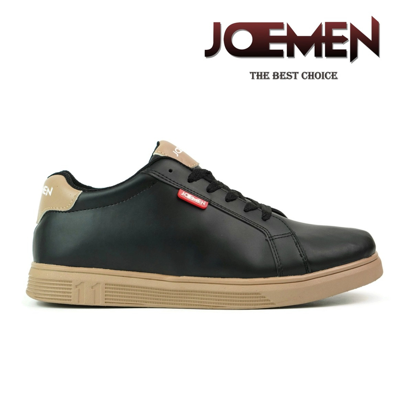 Product image Joemen Official - Sepatu Sneakers Pria Joemen J 70 Unisex Original Casual Fashion Terbaru Trendy 39 Hitam