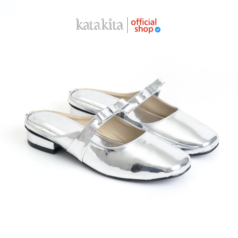 Product image Katakita - Katakita Diora Mules Wanita / Sepatu hak wanita 3cm 37 Milenium