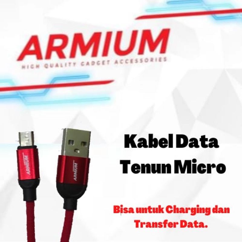 Product image ARMIUM - Kabel Data Tenun Micro Acak