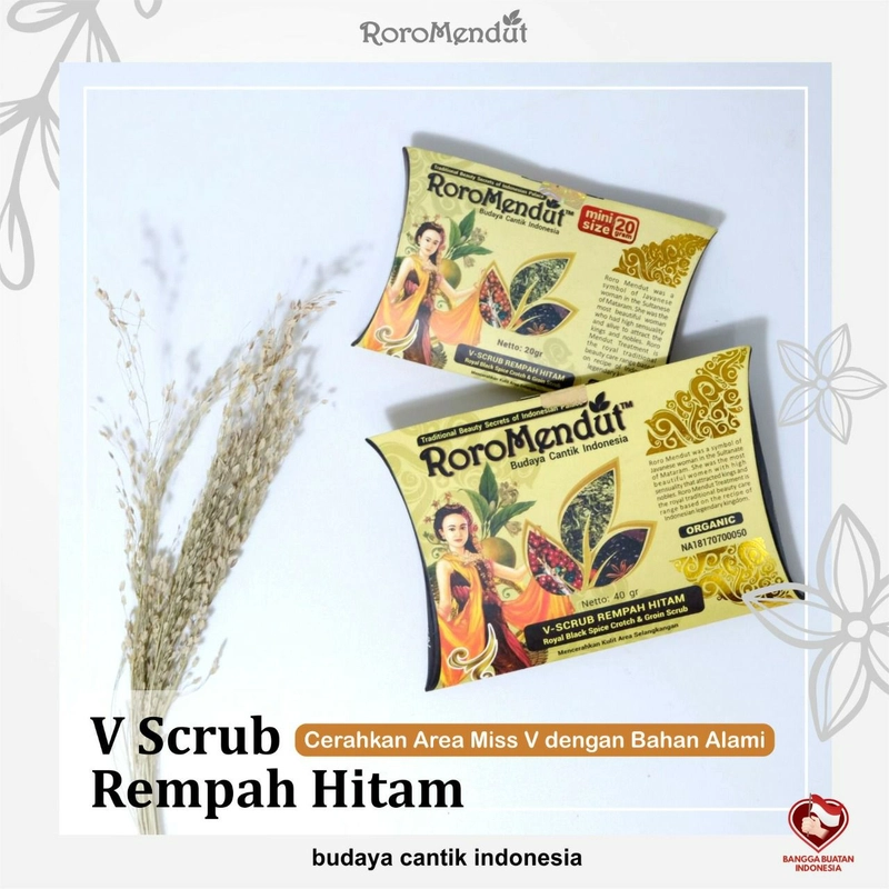 Product image Roro Mendut Skincare - Lulur Miss V Pencerah Selangkangan & Bokong 20g Mini