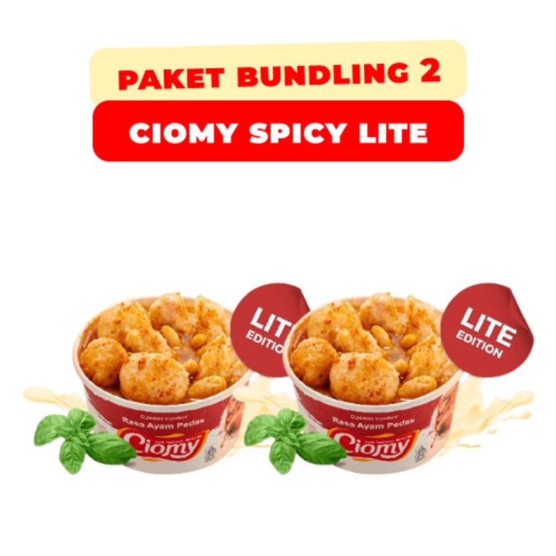 Product image CIOMY - Bundling 2 Cuanki Spicy Cup Lite 30gr Bundle 2 Pcs
