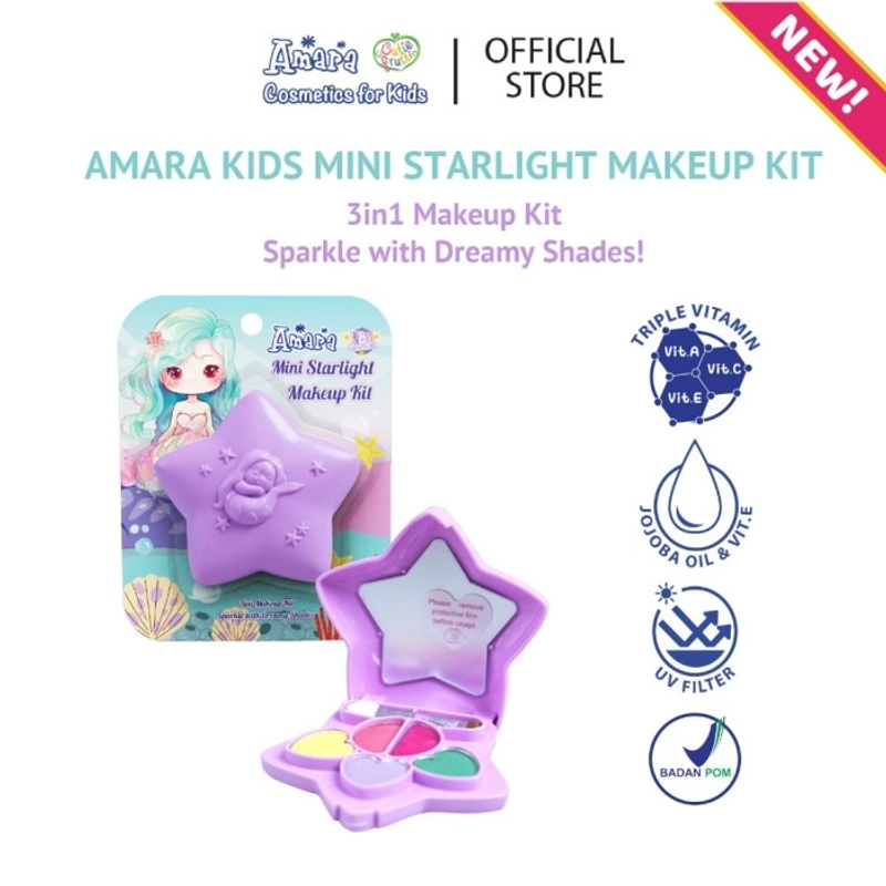 Product image Purbasari - AMARA MINI STARLIGHT MAKEUP KIT UNGU STARLIGHT Makeup Kit