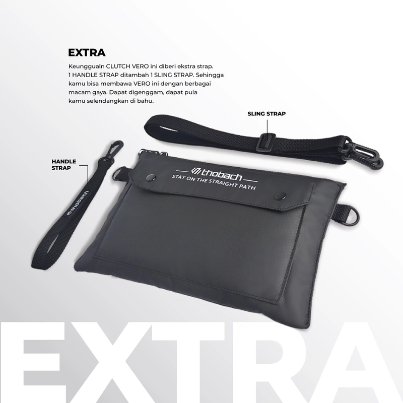 Product image Thobach official - THOBACH Clutch Bag VERO ALL SIZE Navy