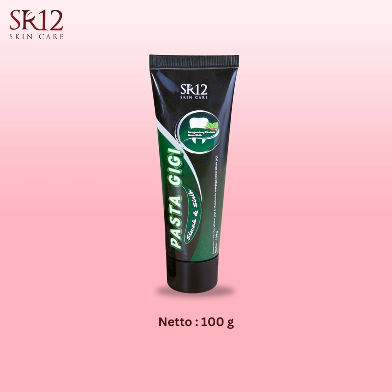 Product image SR12 Pasta Gigi Siwak & Sirih Mengatasi Gigi Sensitif Dan Menyegarkan Bau Mulut 100gr Siwak & Sirih
