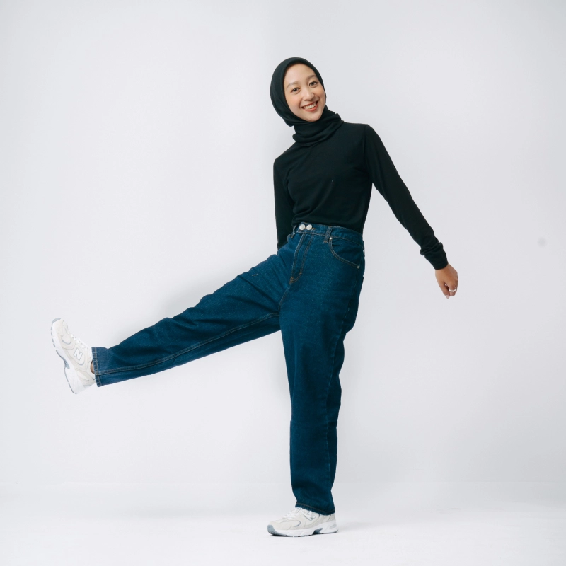 Product image MKY Clothing - NEW BOYFRIEND JEANS NAVY S (26) Navy