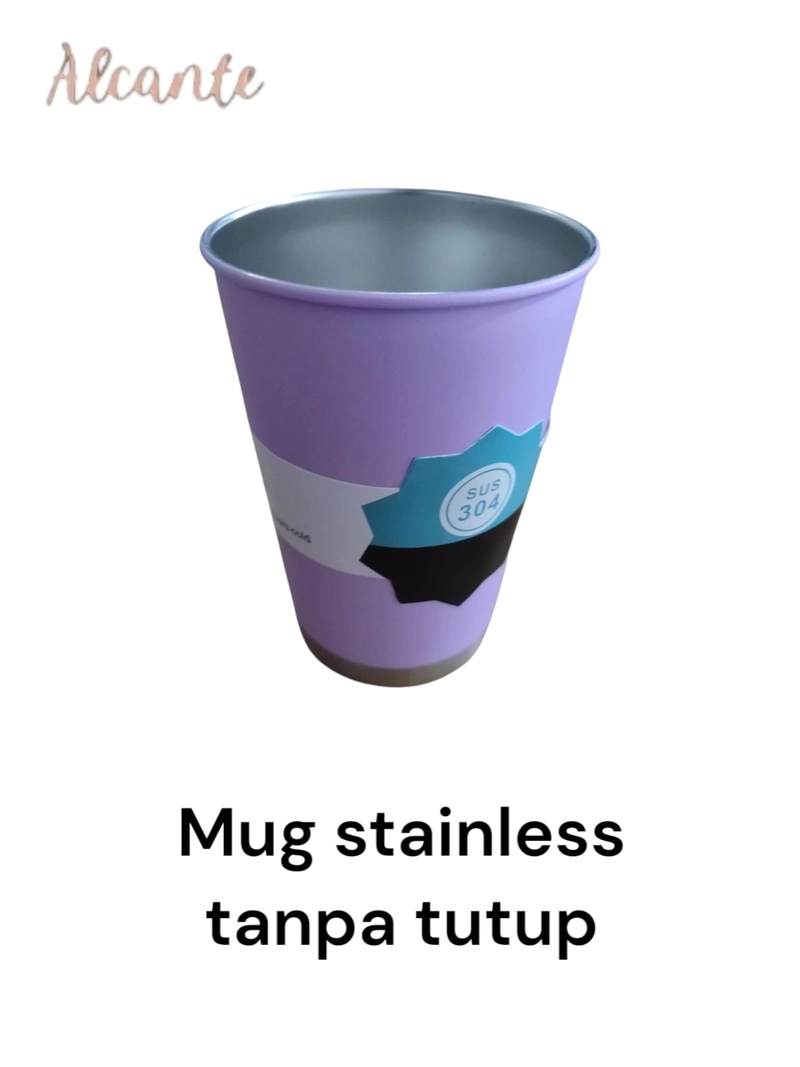 Product image Alcante - mug stainles 304 tanpa tutup 340ml random